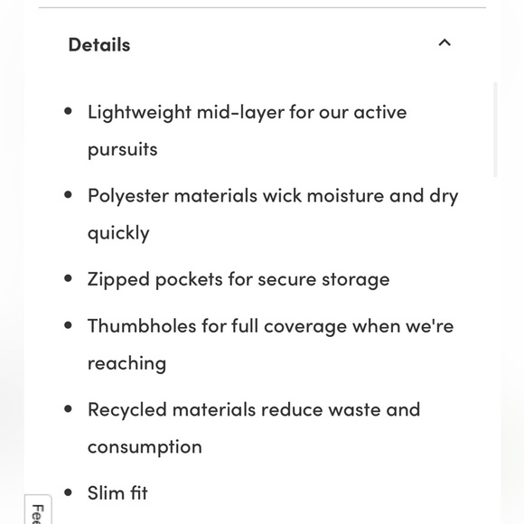 Adidas TERREX Techrock Ultralight 1/2-Zip Hooded
Fleece Jacket NEW with tags - Picture 14 of 14